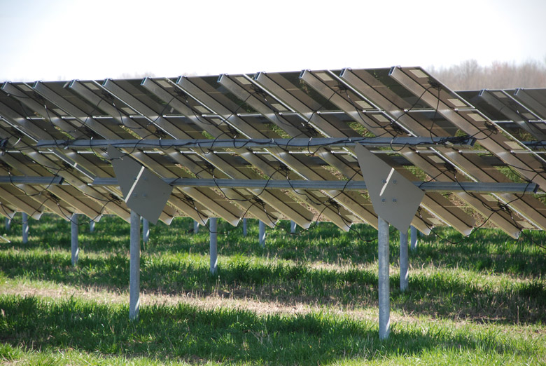 A picture of a solar farm near Arnprior
